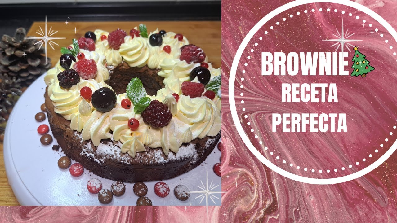 OMG Este Brownie Navideño de Chocolate Enamora a Todos