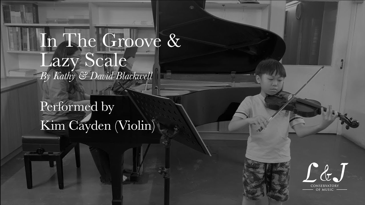 In The Groove & Lazy Scale Violin Student Performance YouTube