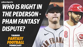 Who's right in the Joc Pederson vs. Tommy Pham fantasy beef? | Yahoo Fantasy Football Forecast screenshot 4