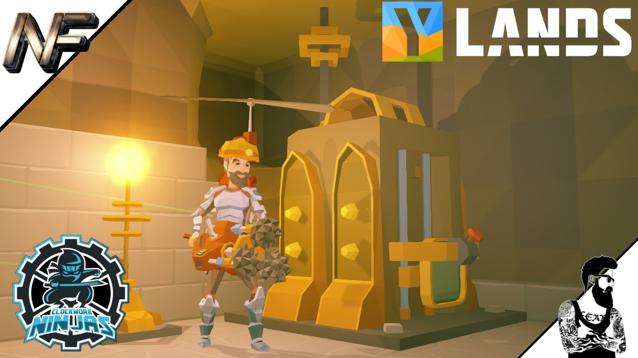 Ylands Mining Drill and Electricity! S2E13 (Survival/Crafting