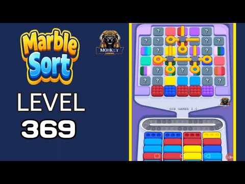 Marble Sort level 369 walkthrough solution