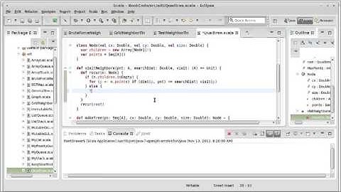 Implementing Quadtrees 2 using Scala