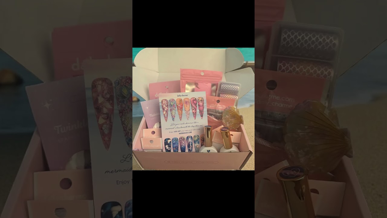 New daily charm box mermaid 🧜‍♀️ core