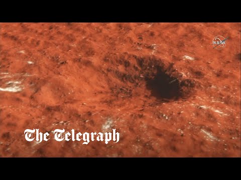 Mars meteorite: largest impact ever recorded unearths chunks of ice