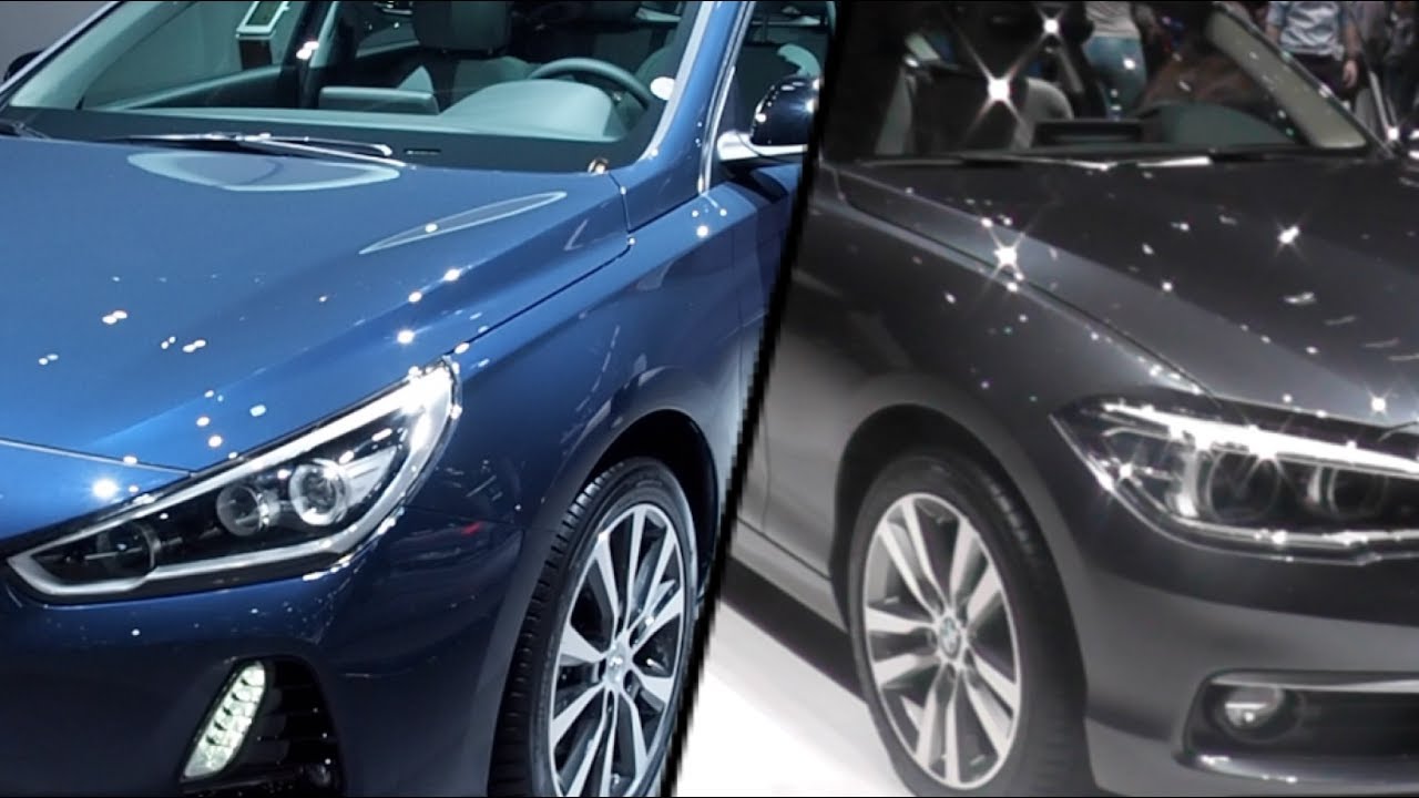 2017 BMW 1 Series vs. 2017 Hyundai i30 - YouTube