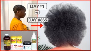 🚨ONE YEAR BIG CHOP UPDATE 🎉 LENGTH CHECK   PICS | DOO GRO   SULFUR8  VHF   WILD GROWTH JOURNEY 🚨