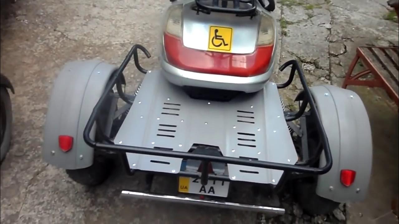 Самодельные трехколесные скутера. - YouTube