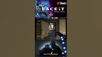 faceit reels fast 4 kills to win the round #shorts