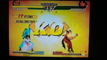 CVS2 HIBIKI Custom Combo Reset カプエス2 響 補正切りオリコン