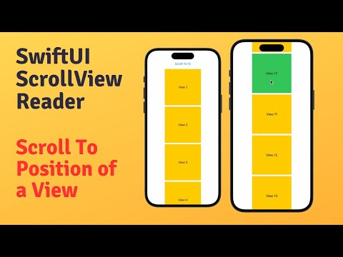 SwiftUI ScrollView scroll