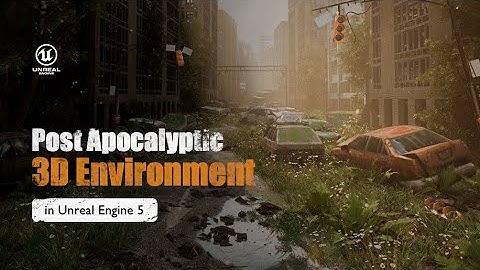 【Tutorial Trailer】Post Apocalyptic 3D Environment in Unreal Engine 5