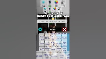 Thumbnail of I got a glitch Roblox Brookhaven music pass open glitch