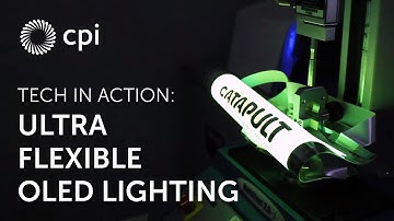 CPI Ultra Flexible OLED Lighting Demonstration