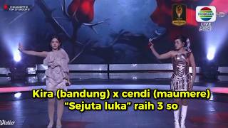 Spectacular Kira (Bandung) x Cendi (Maumere) “Sejuta Luka” earns 3 standing ovations || Top 37 Gr...
