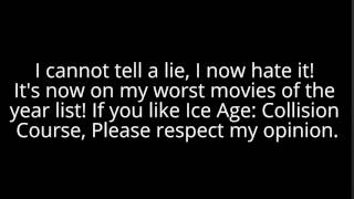 My Opinion On Ice Age Collision Course Nowadays