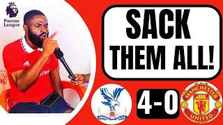 Crystal Palace 4-0 Manchester United | Shocking Defeat Analysis, Highlights & Fan Reaction.