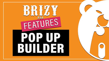Brizy PRO Features | Pop Up Builder