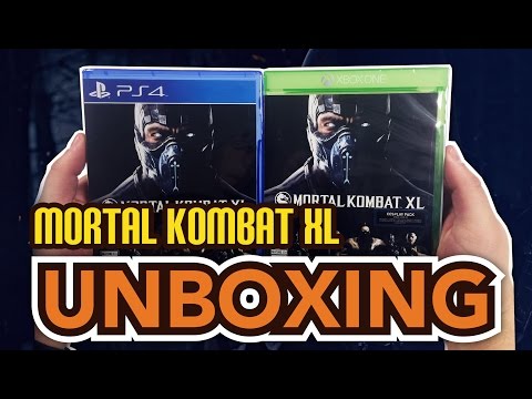 Mortal Kombat XL (Xbox One/ PS4 ) Unboxing!! Mortal Kombat XL (Xbox One/ PS4 ) Unboxing!!