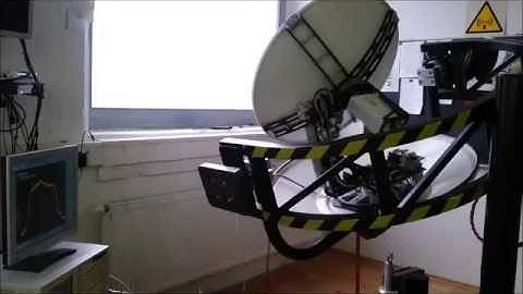 EPAK VSAT maritime antenna DSi9 Ku tested by using our 3 axis motion simulator