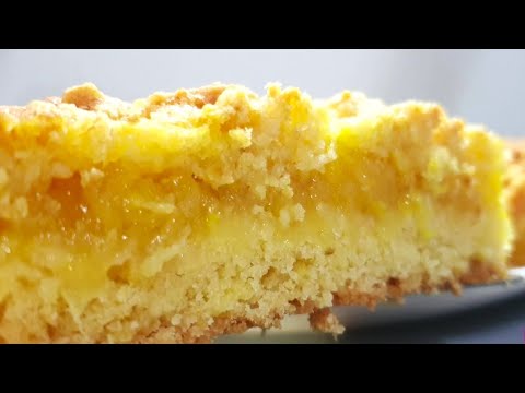 Тертый Пирог с ЯБЛОКАМИ И АПЕЛЬСИНАМИ! Вкусный РЕЦЕПТ Песочного Пирога!