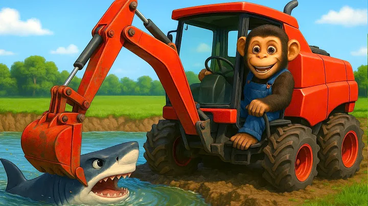 Wheel Theft Incident, Smart Monkey Farmer Gets Back Wheel At Shark Lake - Farm Work
