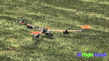 Home Made Tri Copter FPV Setup & Maiden Flight