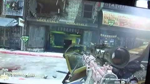 MW2 Optic predator No scope across map