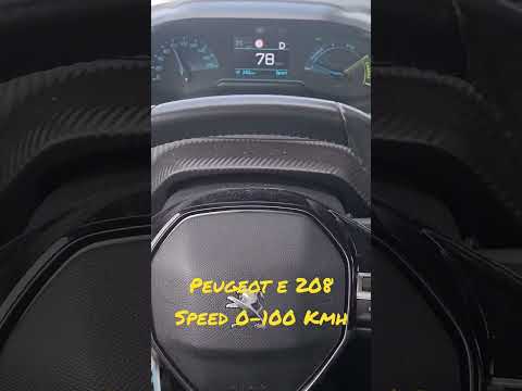 Peugeot e208  Top Speed 0-100Kmh