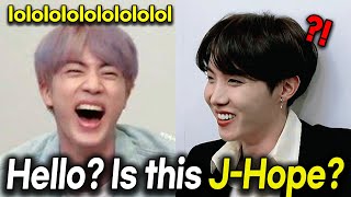 Why BTS Jin Laughed So Hard as soon as He Called J-Hope? (So Cute😂🤣)