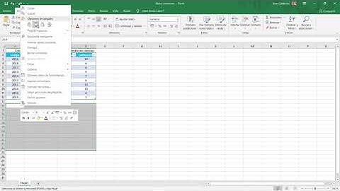 Excel || Video 09 || Mover y copiar los contenidos de las celdas, Ordenar celdas y Combinar celdas