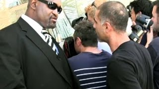 Kim Kardashian's Bodyguard Gets Into A Fight With A Photographer