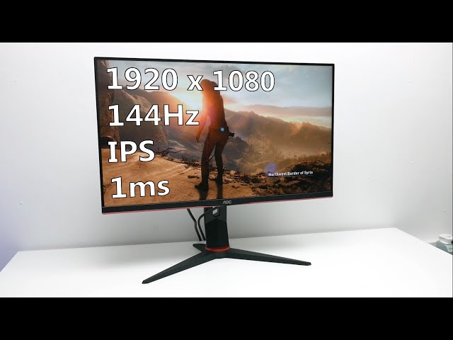 AOC 27G2 (27G2U) review - The best budget 27in gaming monitor - YouTube