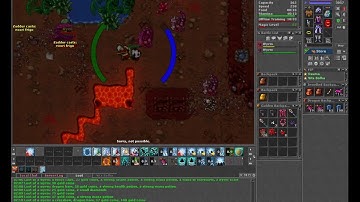 Tibia gameplay - Zaddur (ED LVL 119) Drefian Wyrm lair