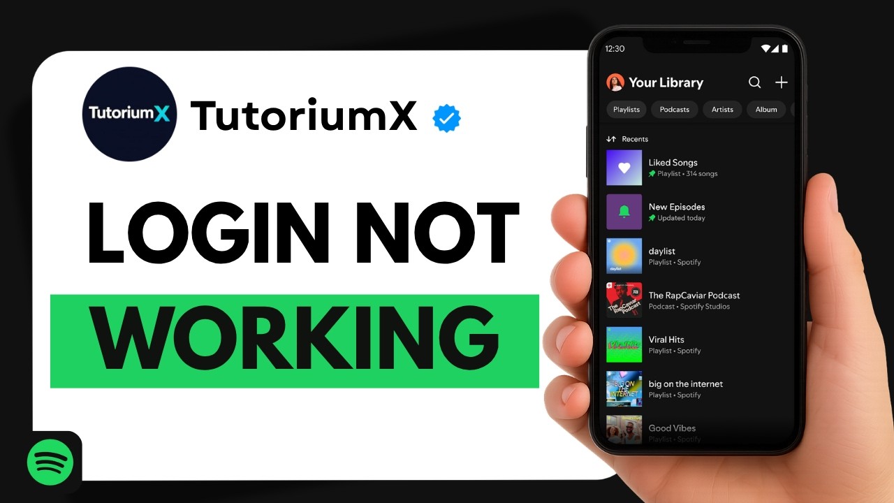 How to Fix Spotify Login Not Working | Spotify Sign In Problem Fix ...