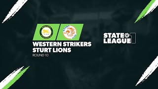 #StateLeagueOne | RD10 - Western Strikers v Sturt Lions 2024