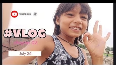 My first vlog || my first vlog video|| #vlog 02#video #village #minivlog #vlogvideo 