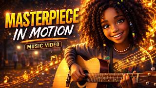 🎨 🖼️ Masterpiece in Motion Music Video 🎤| A Black Girl's Self-Love Anthem 💛✨ screenshot 5