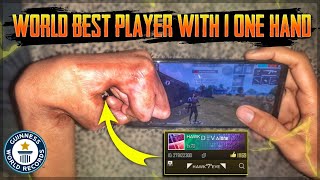 India's Real No.1 FreeFire Player with only One Hand  - Dev Alone