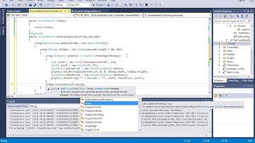 55 ASP .NET MVC - BarCode Reader and Writer Application - Part 2