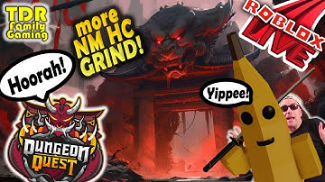 more GRINDING NM HC Yokai Peak!  LIVE Dungeon Quest - Roblox
