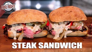 Tailgate Steak Sandwich  The BEST Football Food!