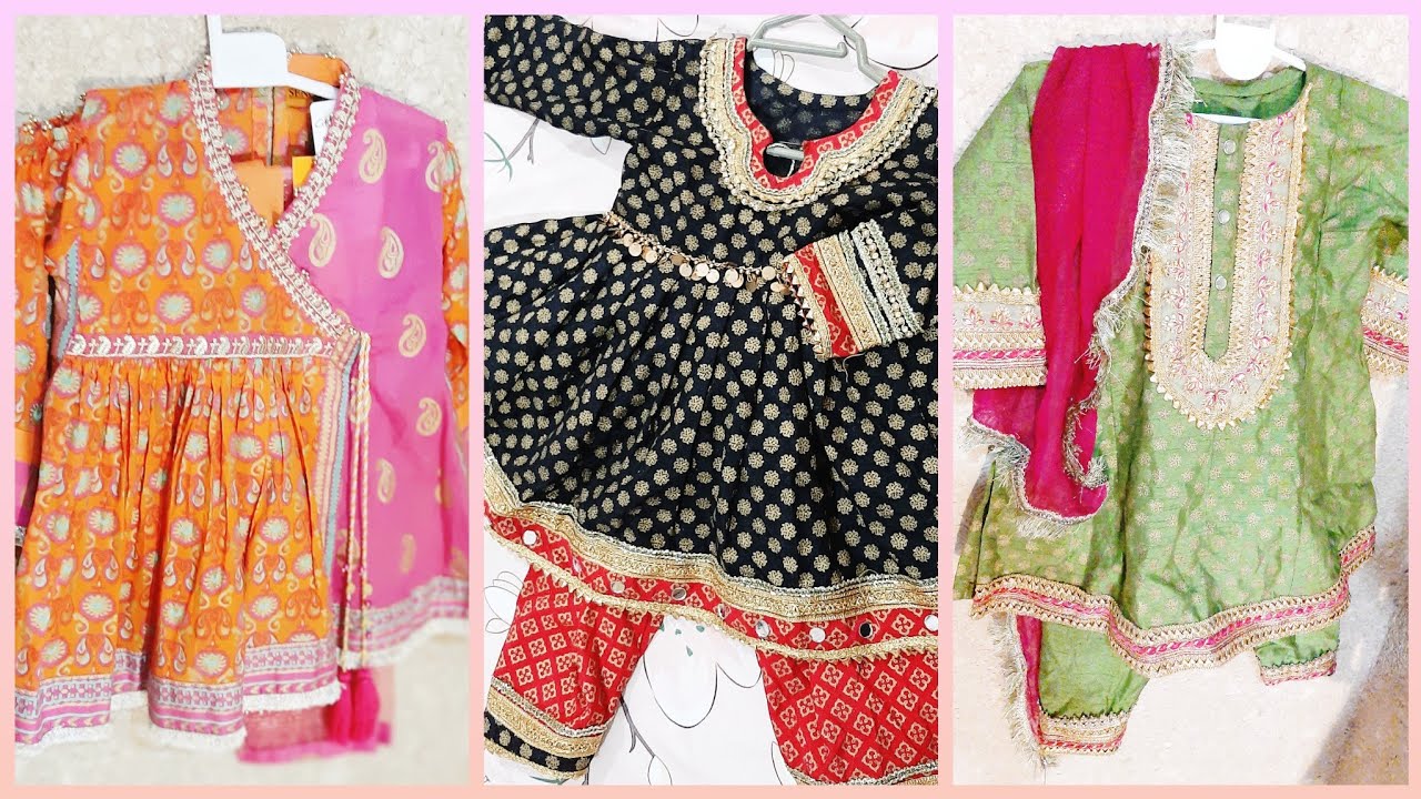 100% Easy Method How to stitch 5 to 10 years baby girls designer Dresses