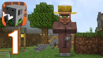 Craftsman - Gameplay Walkthrough Part 1 - First Night (iOS, Android)