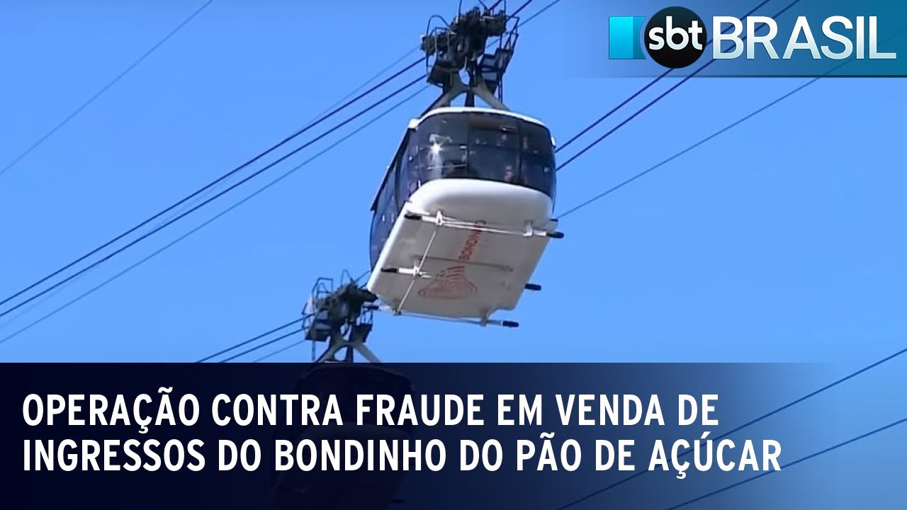 Operação contra fraude em venda de ingressos do bondinho do Pão de Açúcar | SBT Brasil (08/12/22)