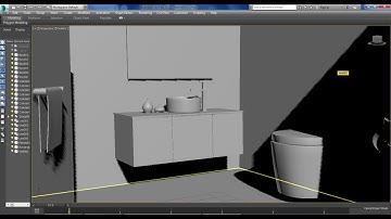 3dsmax Tutorials, Tutorial on Modeling, Texturing & Lighting a 3D Bathroom in 3dsmax using Vray