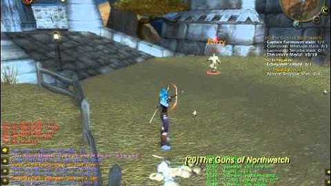 Joana doing the Guns of Northwatch quest in Vanilla WoW