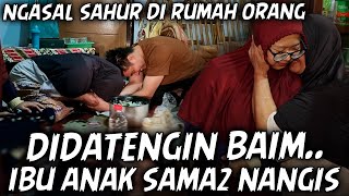 NGASAL SAHUR DI BANDUNG, DIKIRA MAU BELI ES BATU.. IBU WARUNG KAGET,  MANGGILIN TETANGGA2NYA