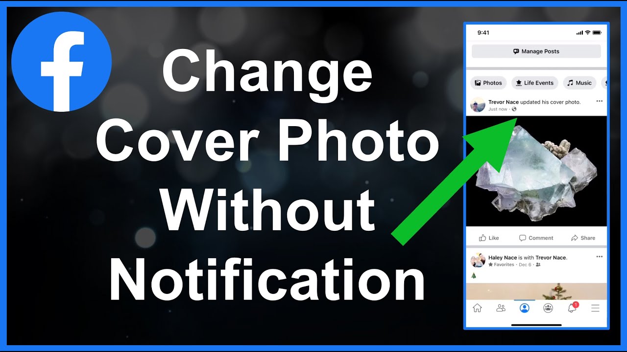 How Do I Reposition My Cover Photo On Facebook From My Iphone?