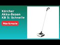 BEWERTUNG 2025 Kärcher Akku Besen KB 5 Schnelle Bodenreinigung WESENTLICHE Einzelheiten