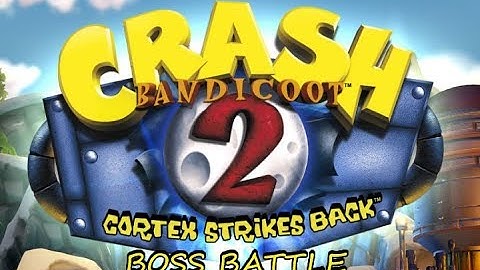Crash Bandicoot 2 Cortex Strikes Back Boss Battle #4 N. Gin (PS4)